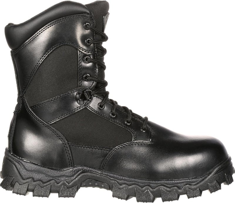Rocky Men's AlphaForce Zipper Composite Toe Public Service Boots - Image 2